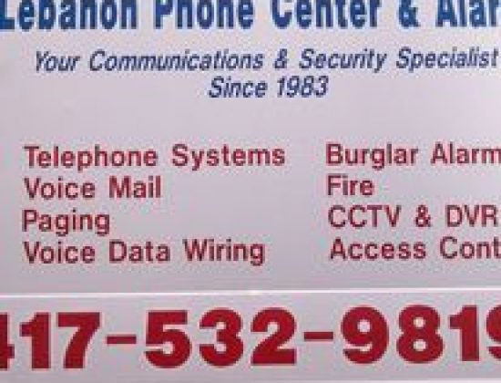 Lebanon Phone Center and Alarm